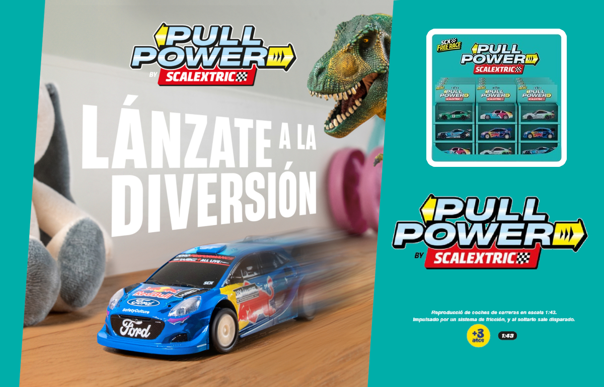 Pull Power Scalextric disponible en Jugueterias Arvelo