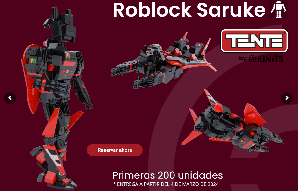 Roblock Saruke de Tente by iunits