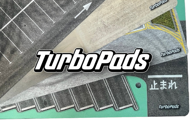 Tapetes Turbopads para miniaturas 1/64 y 1/43